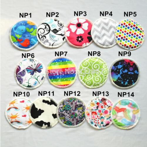 12pcs/6pair U PICK Bamboo Waterproof Leakproof Reusable Washable Nursing Breastfeeding Pads Absorbent Soft Microfiber 3 Layers