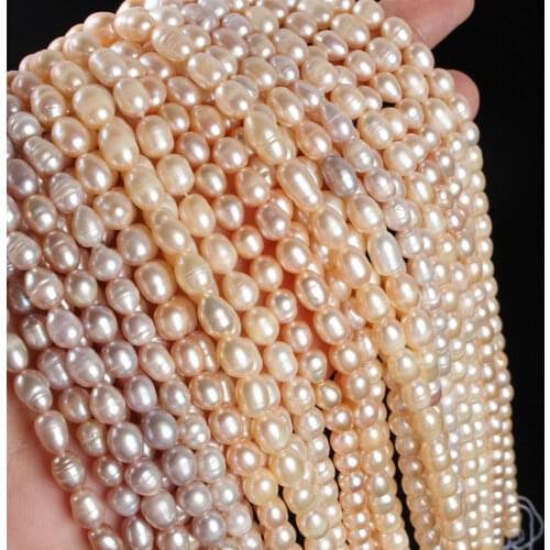 Natural Freshwater Pearl Beads High Quality Irregular Shape Punch Loose Bead for Jewelry Making DIY Necklace Bracelet Ring 30pc