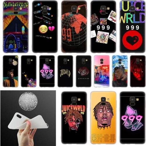 Phone Case For Samsung Galaxy A10 A20 A30 A40 A50 A51 A70 A6 A8 Plus A7 A9 2018 A3 A5 2017 Soft Cover Coque Juice WRLD 999