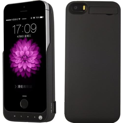 4200mAh Phone Battery Case For iPhone 5 5S SE External Battery Portable Charger Cases For iPhone 5 5S SE Battery Backup Case