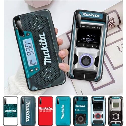 Makita Toolbox Black Silicone Mobile Phone Cover For Huawei P40 P30 P20 P10 P9 Lite Pro P Smart 2020 2019 Case
