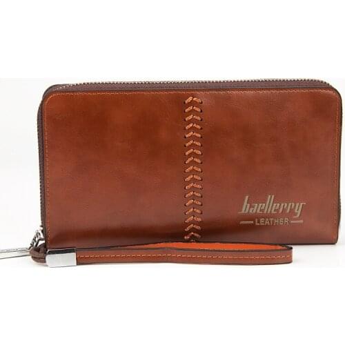 Business Men Wallets Phone Bag for MI8 New 2018 Solid PU Leather Long Wallet Portable Cash Purses Casual Wallets Male Clutch Bag