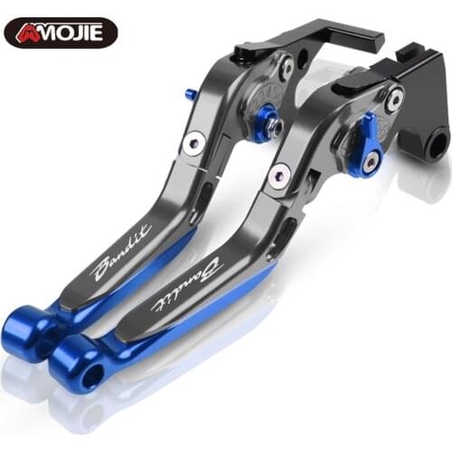 For SUZUKI GSF600 Bandit GSF 600 2000-2004 Motorcycle Adjustable Brake Clutch Levers GSF 600 2001 2002 2003 Bandit Accessories