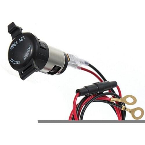 Car Cigarette Lighter Female Seat Waterproof Hard Cover Gps Socket Seat Female Automobile Power Motorcycle Charger Usb Part A7M0