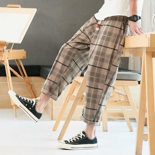 Men Joggers Pants Ankel Cargo Pants Male Autumn Streetwear Overalls Sweatpants Hip Hop Harem Joggers Pants Fashion Harajuku