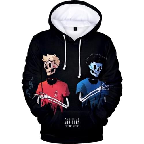 New Casual Simple 3D Hooded Josh A And Jake Hill hoodies 3D Kpop Sweatshirts Causal Josh A &Jake Hill Pullovers Tracksuits tops