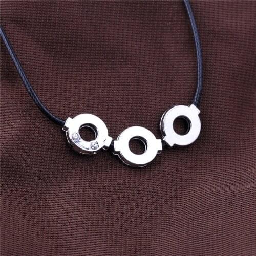 New Design Hot Anime Naruto Necklace Konoha Akatsuki Uchiha Itachi Necklace Fashion Cosplay Jewelry For Gift