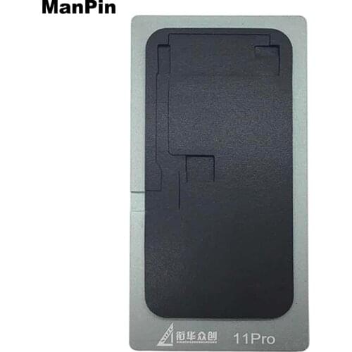 Mold For iPone 11Pro MAX 11 XS XR X LCD Screen Alignment Glass OCA Vacuum Laminating No Bend Flex Cable Rubber Pad Repair Tools