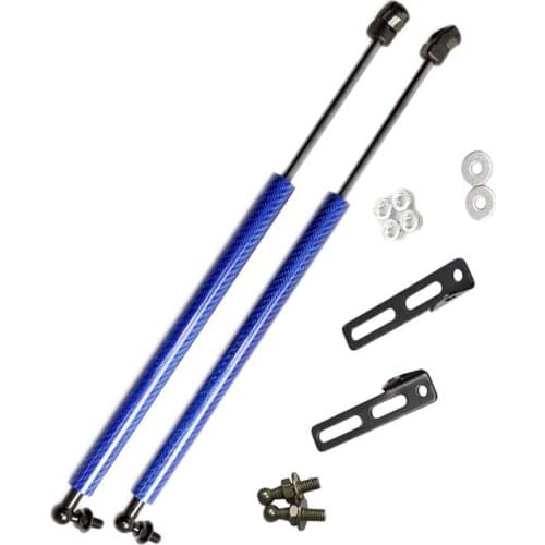 Gas Struts Shock For Citroen C3-XR 2014-2018 Auto Front Hood Carbon FIber Bonnet Modify Lift Support Damper