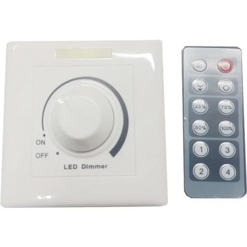 Led silicon controlled dimmer 200W infrared remote control switch back edge phase cutting dimming 110V 220V