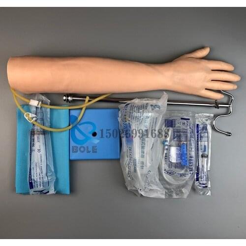 Venous puncture infusion and intramuscular injection training arm model nurse blood drawing practice injection arm model