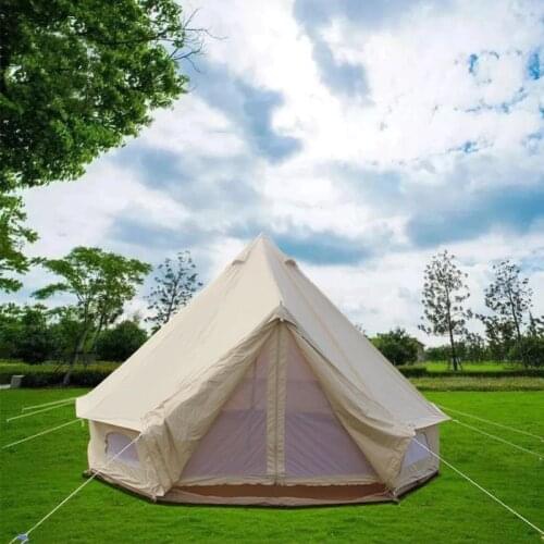 Yurt Cotton Waterproof Rain Proof Wind Resistant Warm Tent Outdoor Hiking Survival In Wild Explore Portable Camping Indian House