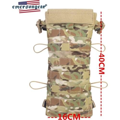 Emersongear LBT2649E Style 2.5L Hydration Back MOLLE Panel Hiking Camping Water Bag Hydration Military Army Tactical Water Pouch