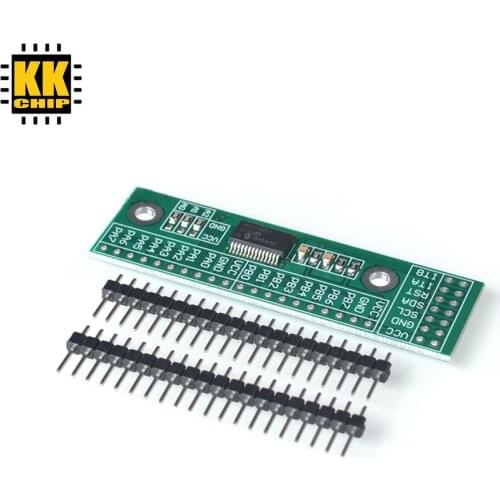 I2C interface 16-channel IO expansion module IIC input and output expansion board MCP23017-E/SS