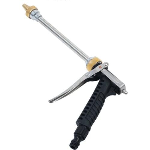 Brass Metal Hose Nozzle Garden Long Rod High Pressure Auto Car Washing High Pressure Water Gun Sprayer Cleaner Spray Hot Sale
