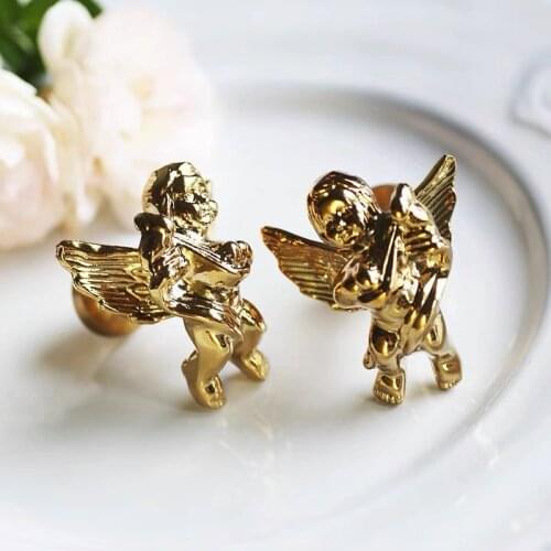 Copper angel Sealing Wax Stamp Handle DIY Hobby Tools Seal Stamp Replace Handle Head Sealing Wax Bead Spoon Stamp Craft Gift