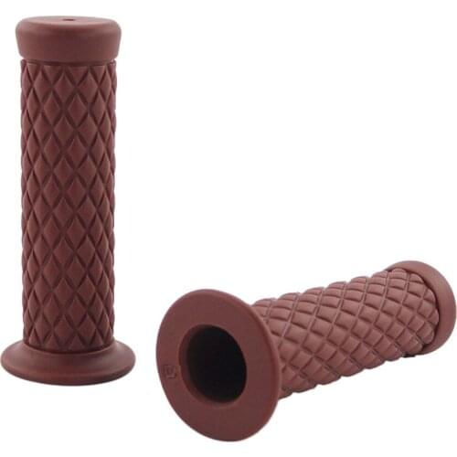 Motorcycle modified handlebar universal motorcycle bicycle cafe racing rubber handlebar handlebar end 19Mar12