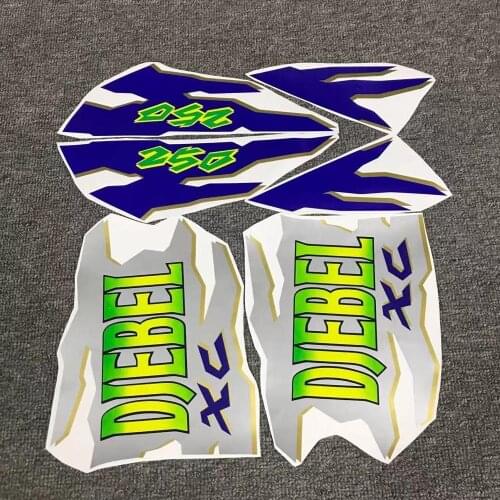 Motorbike Fairing Sticker Decal Whole Car Sticker For SUZUKI DJEBEL 250 XC