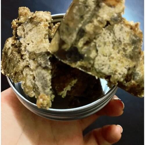 Raw African Black Soap PREMIUM QUALITY Organic Unrefined 100% Pure Natural Ghana 50g/can