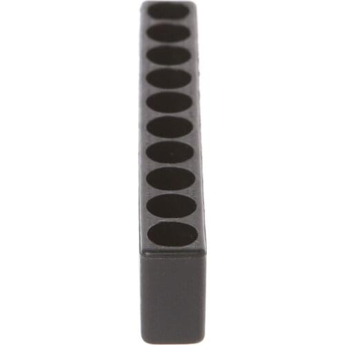 Screwdriver Hole 10/12 Holes Hex Shank Bit Holder Plastic Head Storage Case Tool