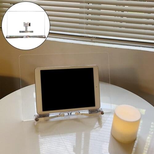 Book Stand Artworks Clear Reading Textbook Recipe Sturdy Stand Book Stand for Reading Fit for School Kindle Office