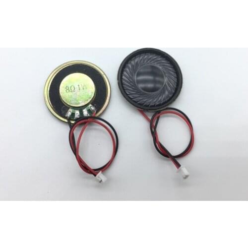 2PCS 8R1W 8 ohm 1 watt Mobile DVD speaker,With XH 2.5 4Connectors ,28/30/36/40mm diameter with connected 2.54-2P XH-2P