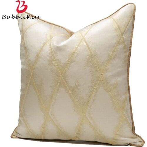 Bubble Kiss Cushion Cover European American Simple Light Luxury Geometric Home Decor Sofa Bedroom Car Chair Backrest Pillow Case