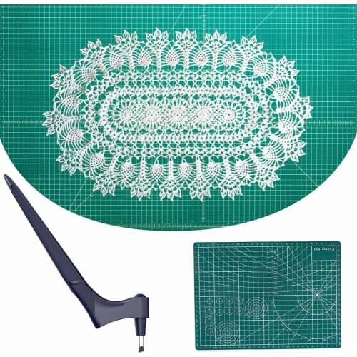 DIY Art Cutting Tool Craft Cutting Kinfe With 360 Degree Stainless Steel Rotating Blade Safety Cutter Paper Knife Accessories