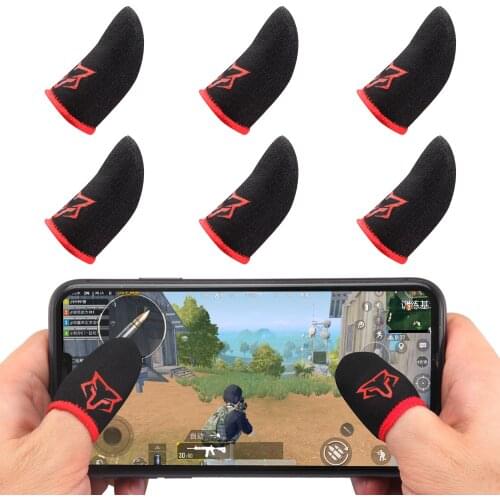 Special offer 10Pairs Sarafox V1 Game Sweatproof finger for Phone Gaming professional touch screen thumbs carbon fiber fingers