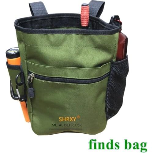Metal Detector Pouch Bag Digger Supply Treasure Waist Pack Good Luck Finds Bag Garden Detecting Tools Shovel ProFind Bag