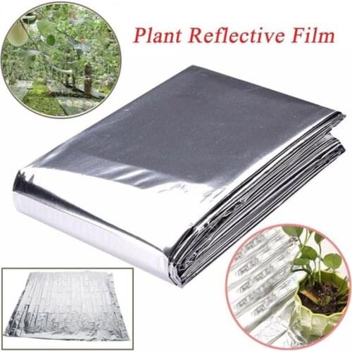 Reflective Film for Plants Garden Greenhouse Covering Foil Sheets Trees Grapes Increasing Temperature Light 210x120cm