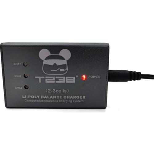 T238 high precision lithium battery balance charger, vehicle home support 7.4v, 11.1v