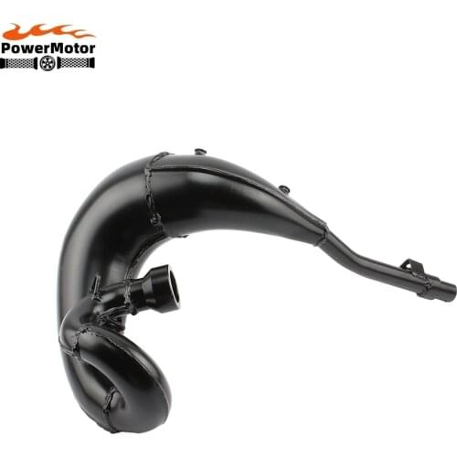 10 Inch Motorcycle Exhaust Muffler Pipe For 50cc Exhaust System Junior Senior Mini SX PRO LC SILVER Motor Parts