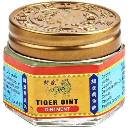 100% Original Red Tiger Balm Ointment Thailand Painkiller Ointment Balm Relief Lion Muscle Soothe Pain Z1Y1