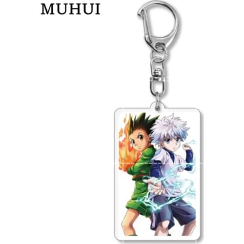 Free shipping Cute Cartoon HUNTER HUNTER Keychain Key Chain Ring Anime Keyring Hot Sales Jewelry Gift llavero