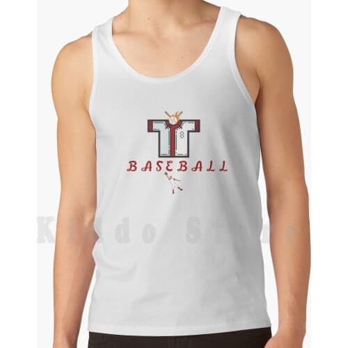 Baseball Slim Fit Tank Tops Vest Sleeveless Mensbaseball Softball Softball Tops Baseball Mens Baseball Mens