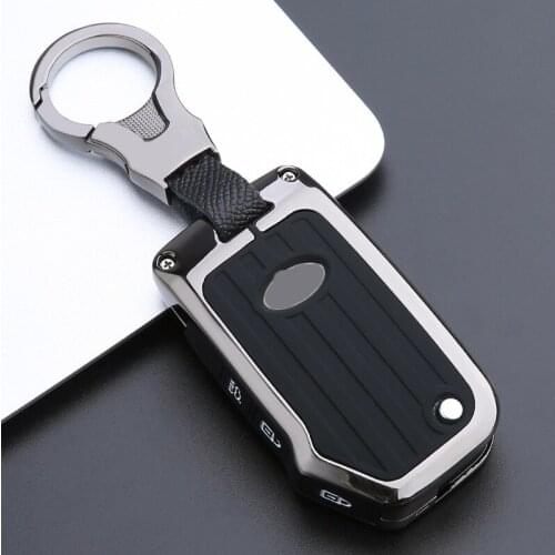 Zinc Alloy Car Remote Flip Key Case Cover for Kia Sportage Ceed Sorento Cerato Forte KX3 K5 2017 2018 2019 2020 Remote Fob Key