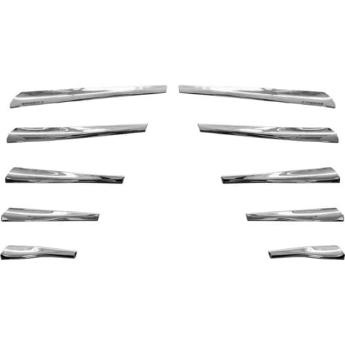 For Toyota Voxy 80 2018 2019 2020 Front Fog Light Lamp Cover Trim Fog Light Lamp Strip Frame Accessories