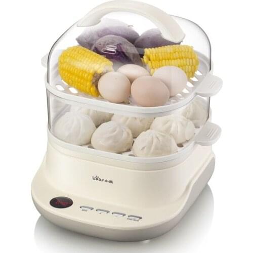 Electric steamer multifunctional household small double-layer can be reserved small steamer breakfast machine