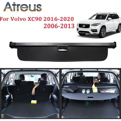 Trunk Parcel Shelf Cover for Volvo XC90 2020 2019 2018 2017 2016 06-13 2021 Retractable Rear Racks Spacer Curtain Accessories