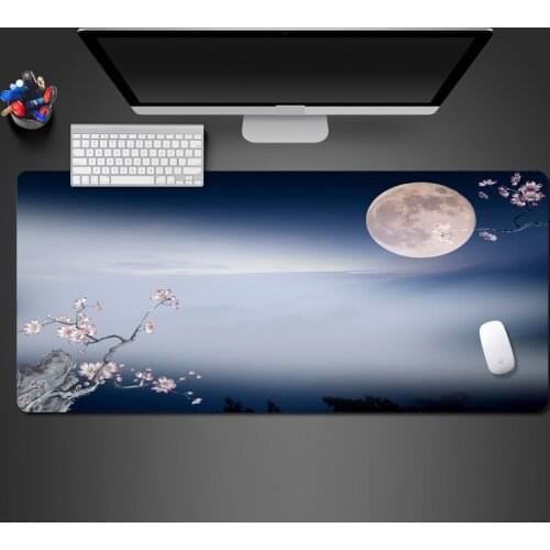 Best-selling High-Quality Mouse Pads Abstract Modern Fashion Large Lock Rubber Pad Professional Office Computer Keyboard Mats