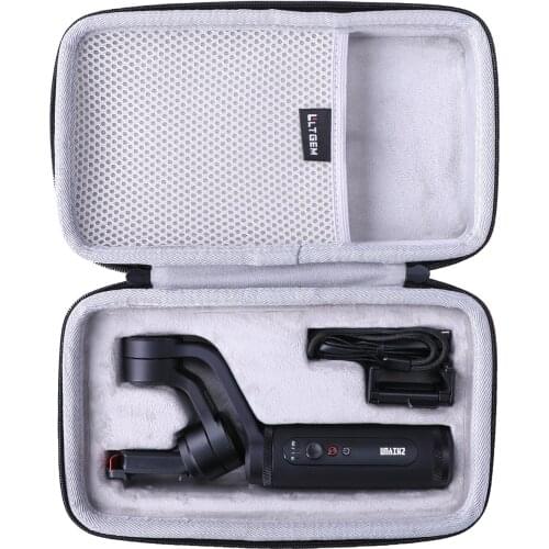LTGEM EVA Hard Case for Zhiyun Smooth Q2 Handheld Mobile Gimbal Stabilizer w/360 Rotation 17hr for iphone 11 Pro XS Max XR 8