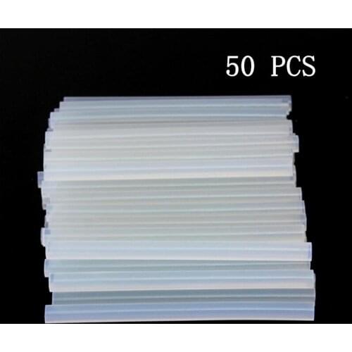 Milda 50pcs/set 7*100mm Hot Melt Glue Sticks For Electric Glue Gun Craft Album Repair tool high Quality