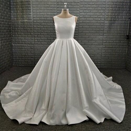 NOBLE BRIDE Sleeveless Wedding Dresses