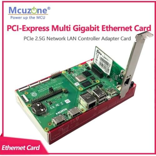 PCI-Express Multi Gigabit Ethernet Card PCIe 2.5G Network LAN Controller Adapter Card