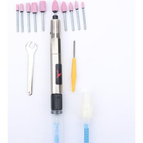 YOUSAILING Pneumatic Die Grinder 3mm Chuck Micro Grinders High Precision Polishing Tool 65000RPM