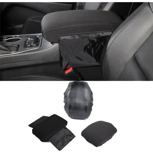 Center Console Armrest Box Pad Cover for Jeep Grand Cherokee for Dodge Durango 2011+ Car Accessories