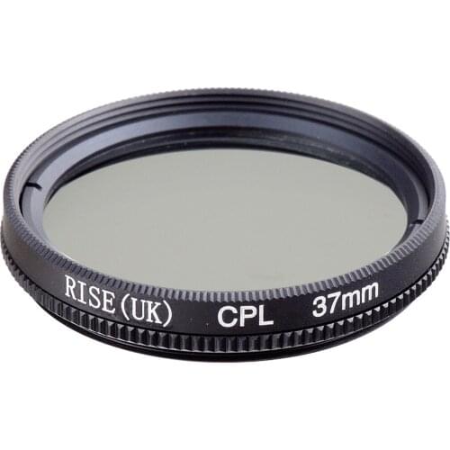 RISE(UK) 37mm Circular Polarizing CPL Lens Filter For DSR Camera Lens