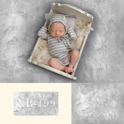 Grey Wall Backdrop for Photography Newborn Children Birthday Portrait Photo Background Studio Photocall Gray Brick Wallpaper