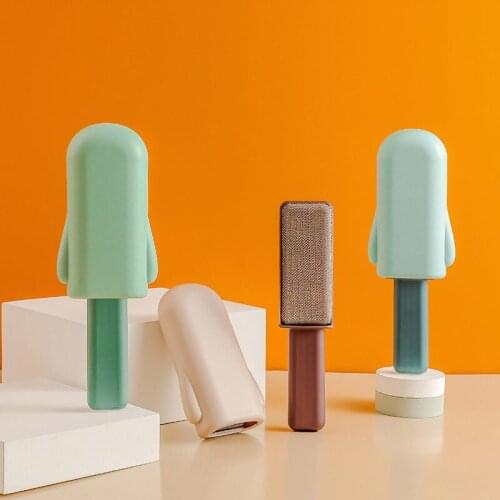 Lint Remover Brush Cute Clothe Fur Cleaning Device Hair Stick Static Electricity Dust Brush Sofa Mattress Lint Roller Clean Tool
